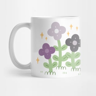 Asexual Pride Flowers Mug